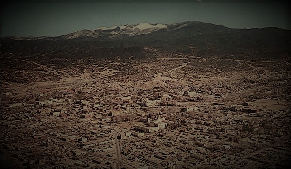 Aerial View of Santa Fe